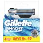 Gillette Mach3 Start Razor Shaving Congratulations Gift Pack for Men with 4 Cartridge