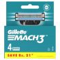 Gillette Mach3 Razor Shaving Congratulations Gift Pack for Men with 4 Cartridge