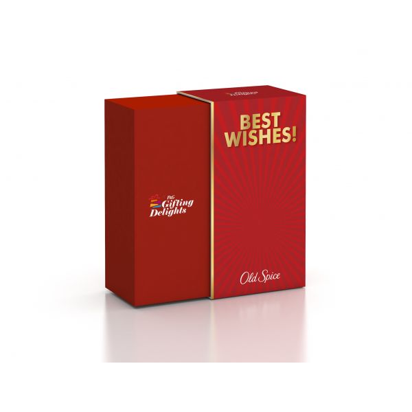 Old Spice Original Perfume Personal Grooming Congratulations Gift Set for Men