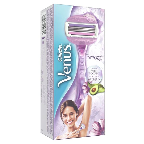 Gillette Venus Breeze Razor Shaving Thank You Gift Pack for Women