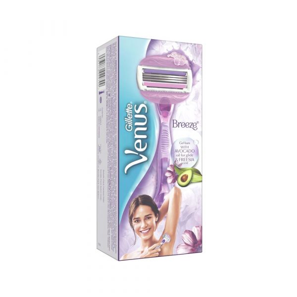 Gillette Venus Breeze Razor Shaving Anniversary Gift Pack for Women