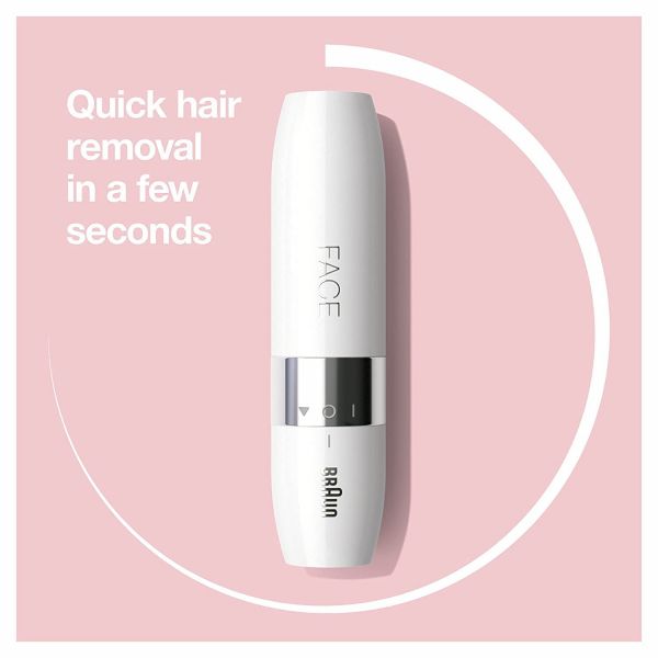 Braun Face Mini Hair Remover FS1000, Electric Facial Hair Removal for Women