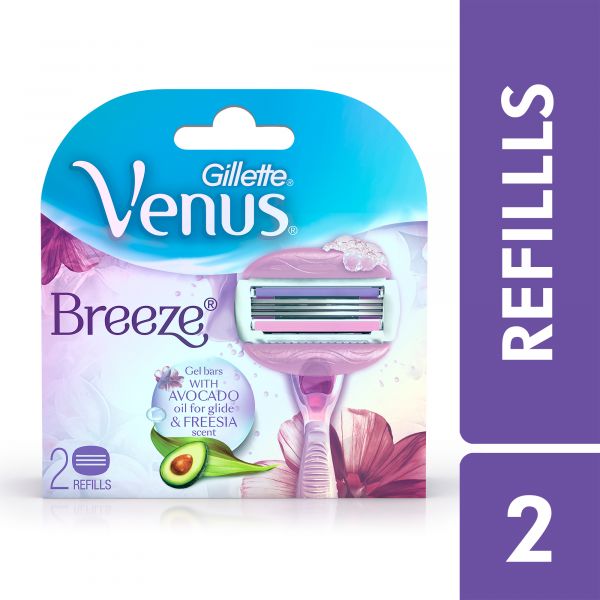 Gillette Venus Breeze Razor Shaving Birthday Gift Pack for Women