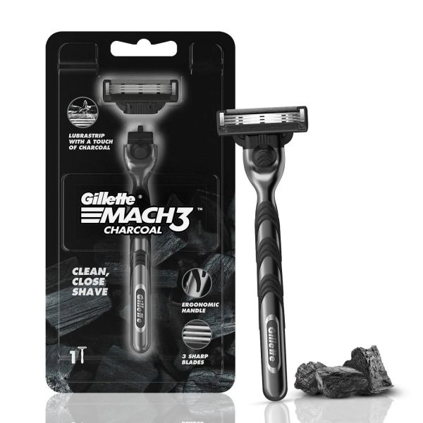 Gillette Mach3 Red Charcoal Corporate Gift Pack