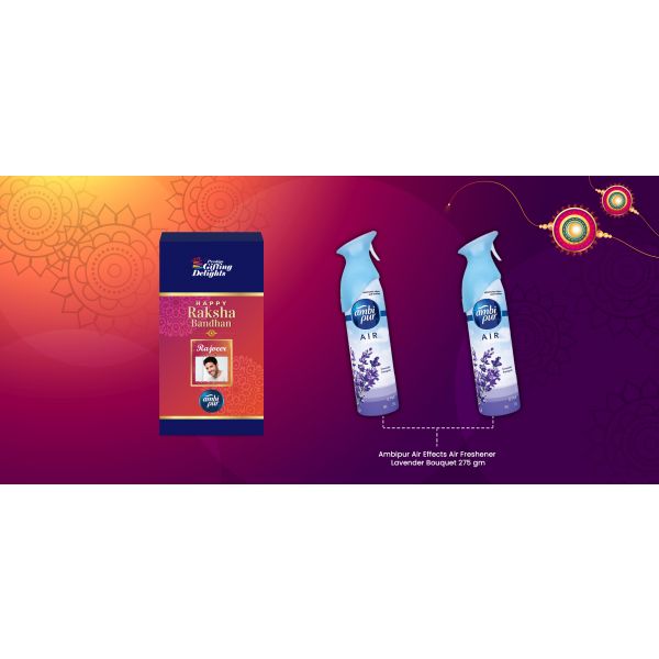 Ambi Pur Home Air Freshener Starter Rakhi Gift Pack