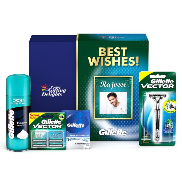 Gillette Vector Shaving Corporate Gift Pack