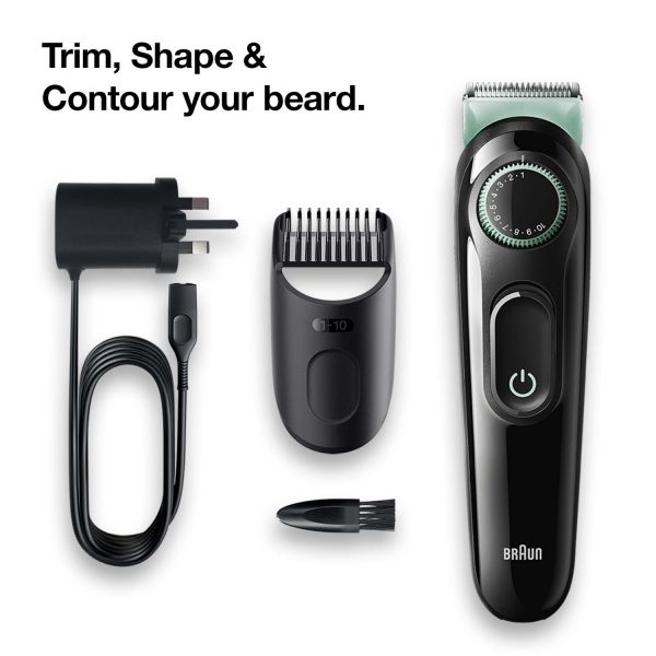 Braun Beard Trimmer 3, BT3321 for Men