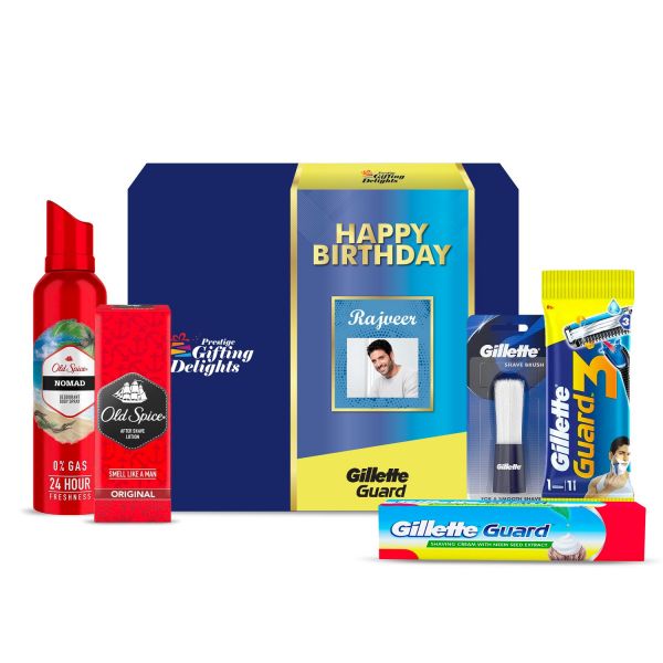 Gillette Guard Complete Shaving Happy Birthday Gift Pack