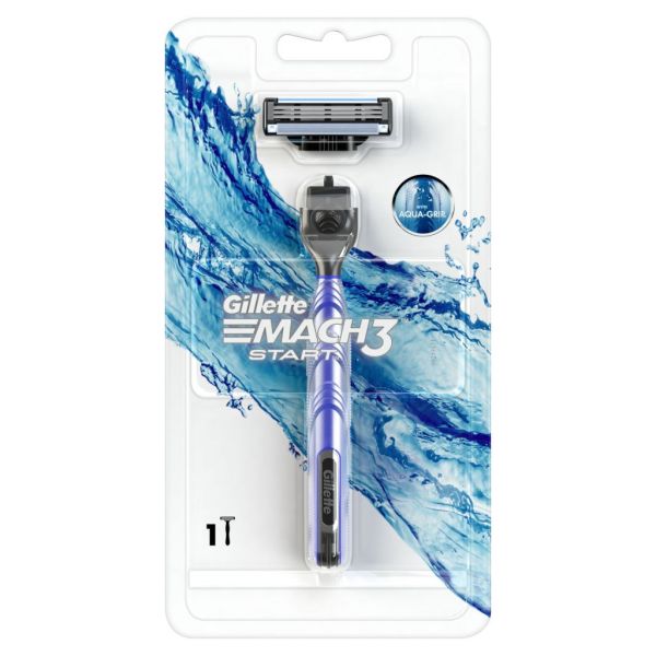 Gillette Mach3 Start Razor Shaving Congratulations Gift Pack for Men with 4 Cartridge