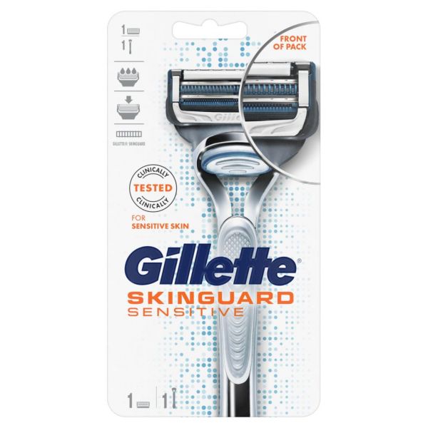 Gillette Skinguard Razor Shaving Congratulations Gift Pack for Men with 4 Cartridge