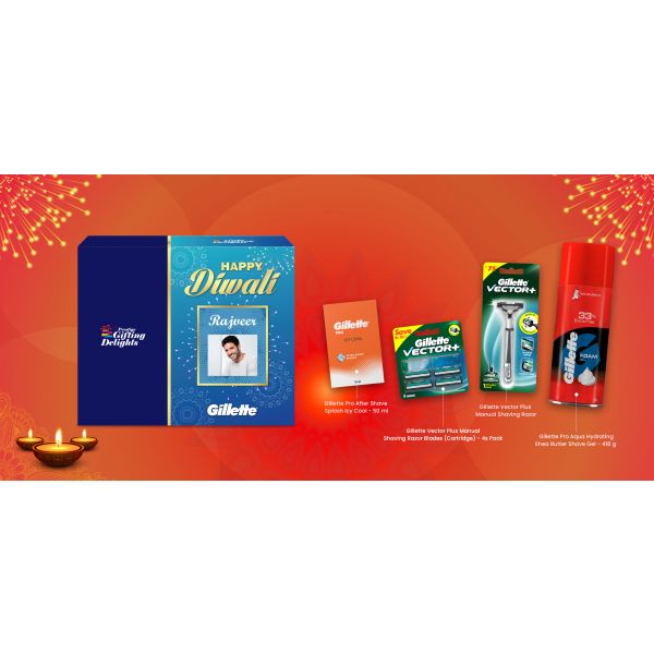 Gillette Vector Shaving Diwali Gift Pack