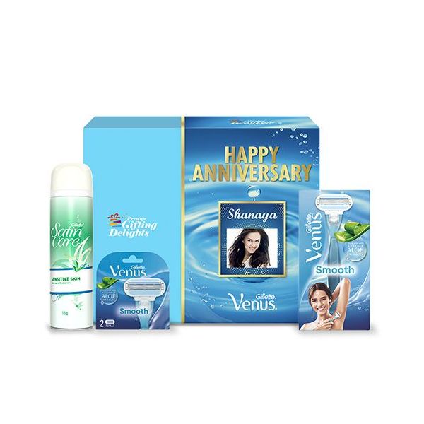 Gillette Venus Razor Shaving Anniversary Gift Pack for Women