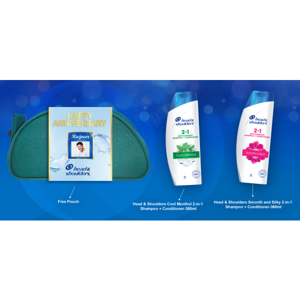 Head & Shoulders 2-in-1 Shampoo & Conditioner Anniversary Gift Pack