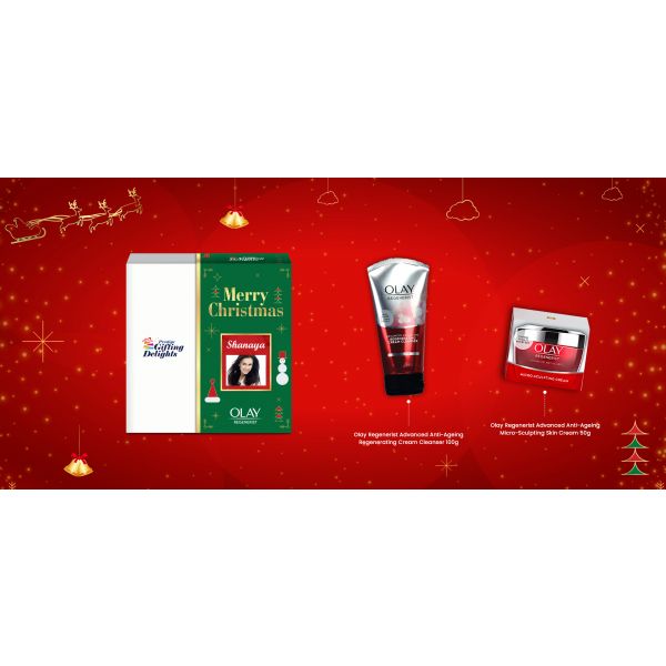Olay Regenerist Deep Hydration Day Cream Regimen Christmas Gift Pack