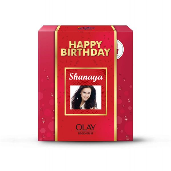 Olay Regenerist Micro Sculpting Day Moisturiser Cream Non SPF 50g with Cleanser, 100g Birthday Gift Pack