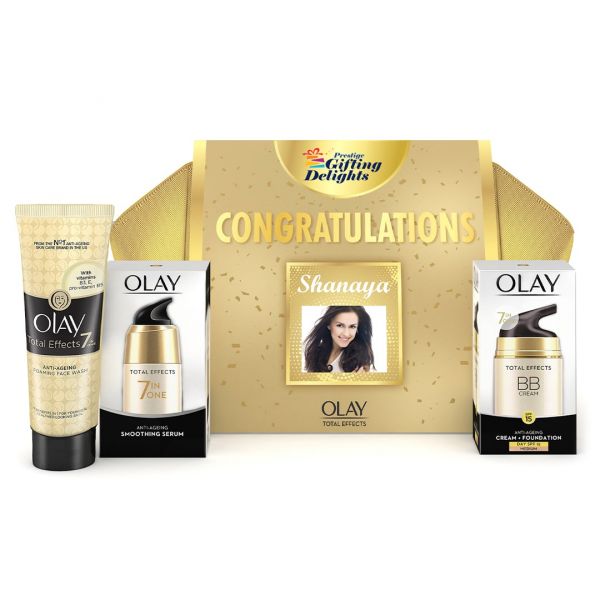 Olay Total Effects 7 in One Anti-Ageing Regimen Congratulations Gift Pouch