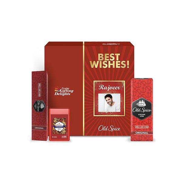 Old Spice Original Deodorant Personal Grooming Corporate Gift Set for Men