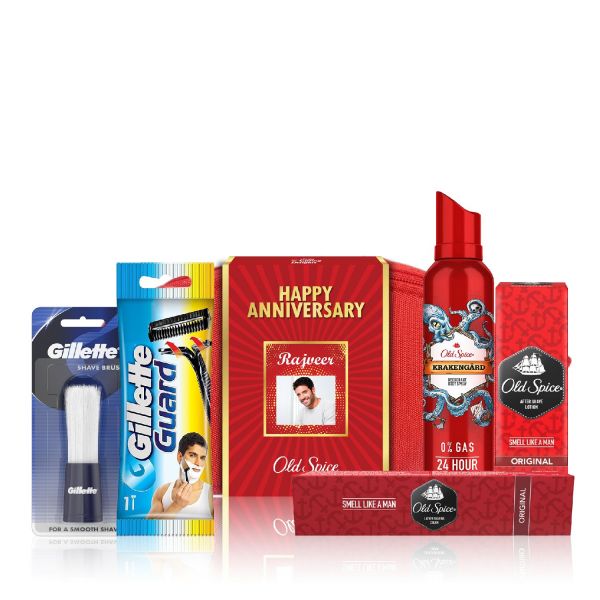 Old Spice Anniversary Travel Pack With Pouch
