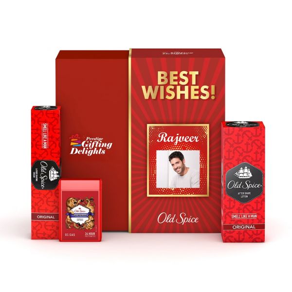 Old Spice Original Deodorant Personal Grooming Best Wishes Gift Set for Men