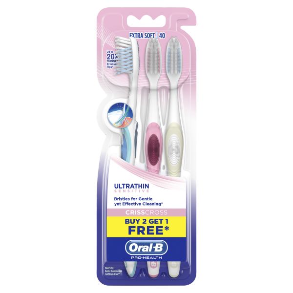 Oral B Manual Toothbrush & Essential Floss Dental Hygience Thank You Gift Pack