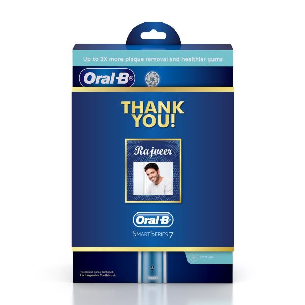 Oral B Smart 7 Electric Toothbrush Thank You Gift Pack