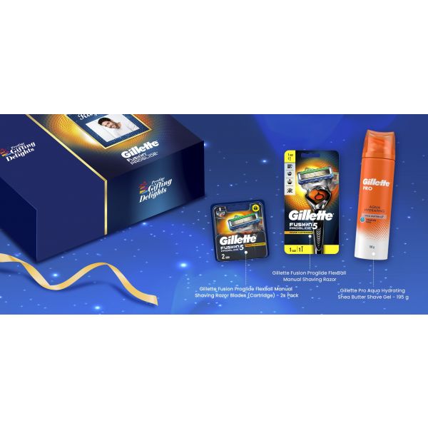 Gillette Fusion Proglide Razor Shaving Corporate Gift Pack for Men