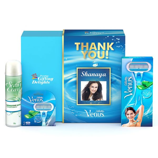 Gillette Venus Razor Shaving Thank You Gift Pack for Women