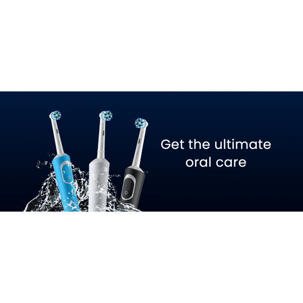 Oral-B Vitality 100 Criss Cross Electric Toothbrush (Multicolor)