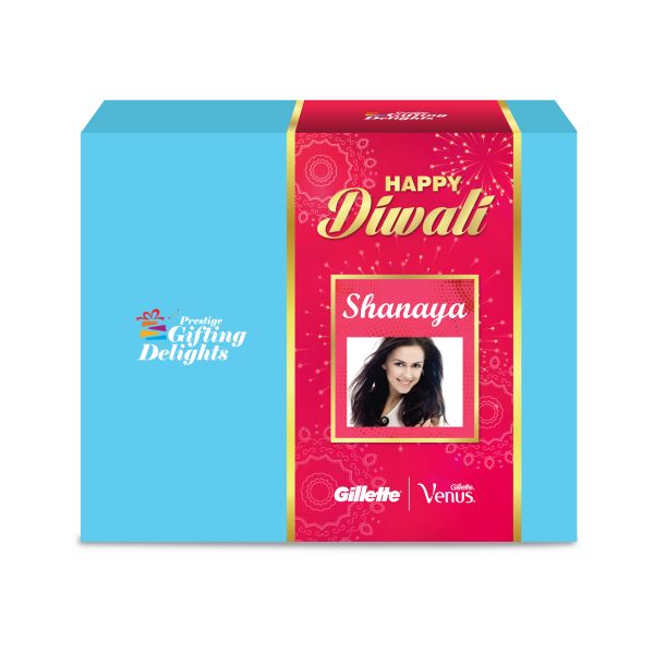Gillette Venus + Fusion Manual Shaving & Haircare Diwali Kit For Him And Her