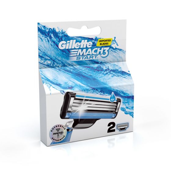 Gillette Mach3 Start Men's Razor Blades Cartridge – 2s pack
