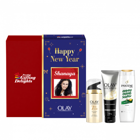 Women Robust Hair & Skincare Regimen New Year Giftpack