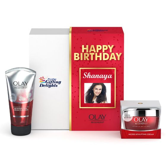 Olay Regenerist Deep Hydration Day Cream Regimen Birthday Gift Pack