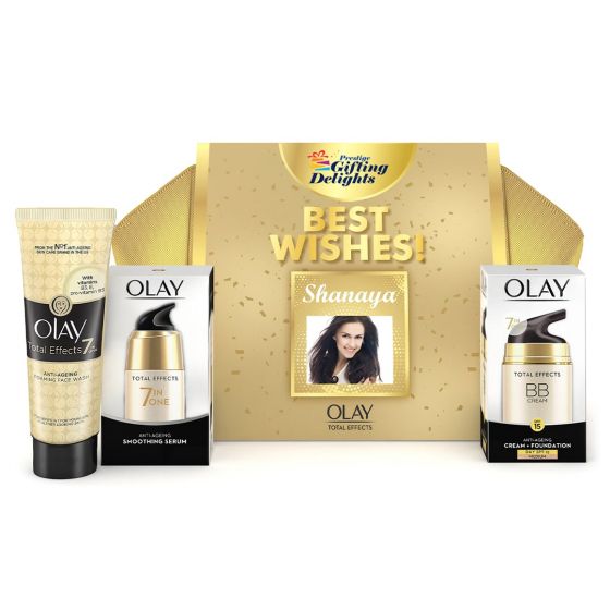 Olay Total Effects 7 in One Anti-Ageing Regimen Best Wishes Gift Pouch