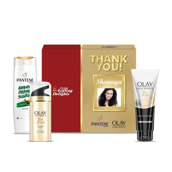 Women Robust Hair & Skincare Regimen Thank You Gift Pack