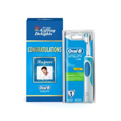 Oral B Vitality Electric Toothbrush Congratulation...