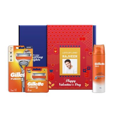 Gillette Fusion Shaving Valentines Gift Pack