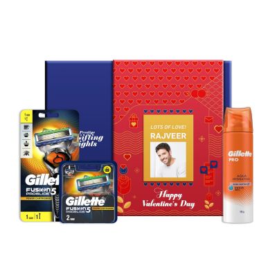 Gillette Fusion Proglide Razor Shaving Valentines ...