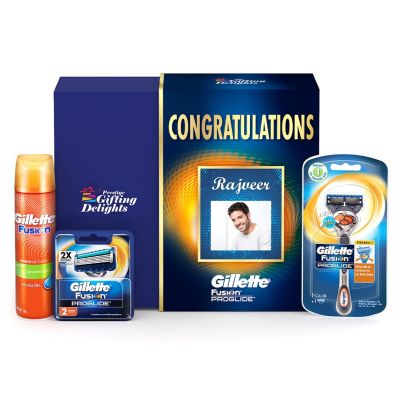 Gillette Fusion Proglide Razor Shaving Congratulat...