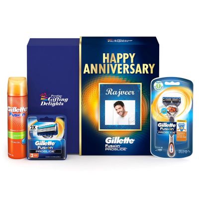 Gillette Fusion Proglide Razor Shaving Anniversary...