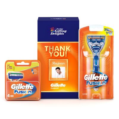 Gillette Fusion Razor Shaving Thank You Gift Pack ...