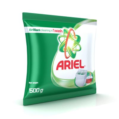 Ariel Detergent Washing Powder 500 gm Pack