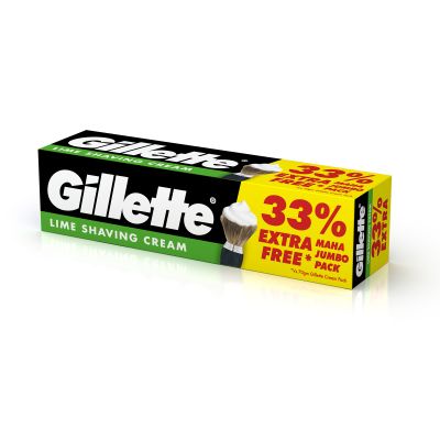 Regular Gillette Lime Pre Shave Cream 93gm 