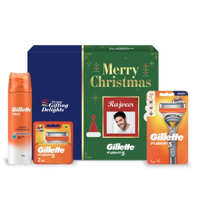 Gillette Fusion Shaving Christmas Gift Pack