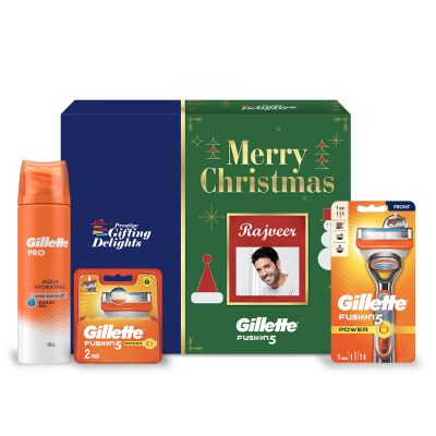 Gillette Fusion Power Razor Shaving Christmas Gift...