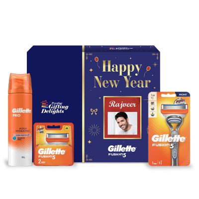 Gillette Fusion Shaving New Year Gift Pack