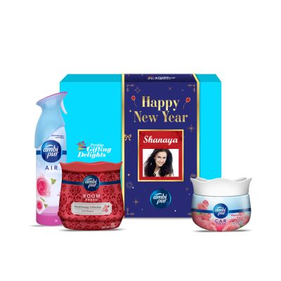 Ambipur Rose New Year Trio Gift Pack