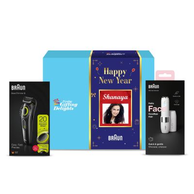 Braun Trimmers New Year Gift Set For The Couple