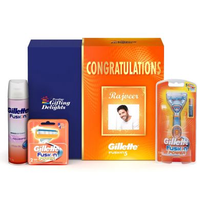 Gillette Fusion Power Razor Shaving Congratulation...