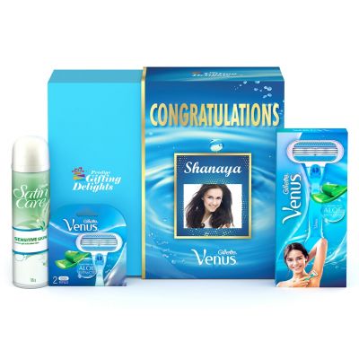 Gillette Venus Razor Shaving Congratulations Gift ...