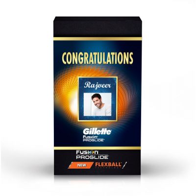 Gillette Flexball Pro Glide Congratulation Gift Pa...